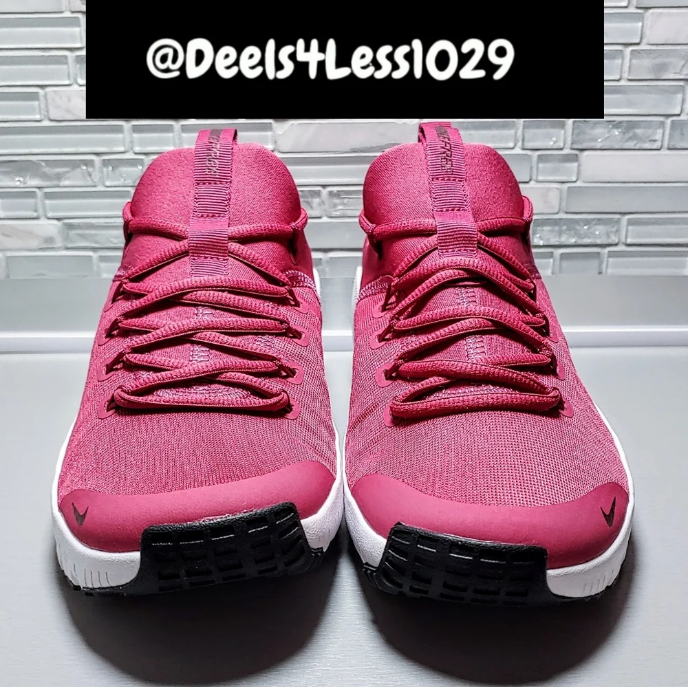 Nike Free Metcon 6 Training Running Womens Sweet Beet Burgundy White